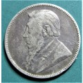 1892 ZAR 1/ Shilling - .925 Silver