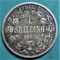 1894 ZAR 1/ Shilling **SILVER**