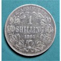 1894 ZAR 1/ Shilling **SILVER**
