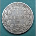 1894 ZAR 1/ Shilling **SILVER**