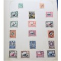 Old World Stamp Collection Loose Leaf Album  - Too many to picture all