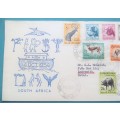 14 OCT 1954 National Parks of the Union of SA First Day Cover