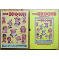 `THE BROONS`Hardcover + Dustcover Collectors Copy of first Edition Scottish Comic Strip Annual