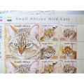 Small African Wild Cats sheet UMM - Bid per sheet