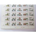 National Water Conservation Part Sheet 50 Stamps UMM