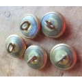 5 x Royal British Navy Buttons -  1 Bid for all