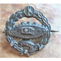 South African Tank Corps Badge - Intact
