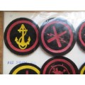 Russian CCCP Rubberized Military Sleeve Patches - 1 Bid for All - Includes Airborne Patch