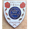 1966 British Empire & Commonwealth Games (Kingston) - England team supporters badge