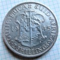 1945 2 Shillings Silver Florin