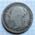 1877 GB Silver **Scarce** 3d Coin