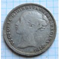 1875 GB Silver **Scarce** 3d Coin