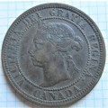 1890 Canada **Scarce** 1 Cent Coin