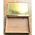 Vintage Brass Book Box