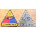 US 3rd Armoured Division embroidered Patches Lot