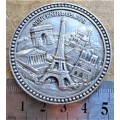 Large Paris Souvenire Medallion - 50mm