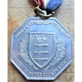 King George V & Queen Mary Middlesex Silver Jubilee Medal 40mm