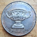 Large 1800`s Antique Medal Thomasons Metallic Bronze Vase - 50mm **Scarce**
