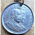 1902 King Edward VII Queen Alexandra Coronation Medallion
