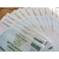 20 x Zimbabwe $500 000 Notes - Consecutive Numbers @@1 Bid for All@@
