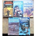 Louis LÁmour - 5 x books for 1 Bid