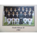 SA Cricket Test vs West Indies FDC - Special Silk Issue