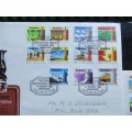 Zimbabwe First Day covers with full 2nd Definitive Set