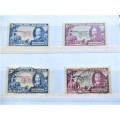 Southern Rhodesia 1935 King George V + VI Silver Jubilee Sets Fine Mint