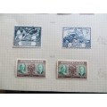 Southern Rhodesia VFine Stamp Sets on Pages