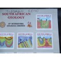 International Small Letter Geology Self Adhesive Sheet