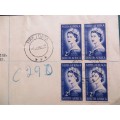 1953 Coronation First Day Cover Union with Block