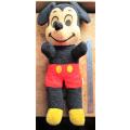 Vintage Original Walt Disney Mickey Mouse Stuffed Toy - Large