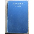 Rhodes A Life - Signed by Author - J.G McDonald
