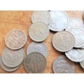 30 x Rhodesia Coins - 1 Bid for all