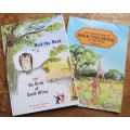 2 x Mick the Monk Illustrated Books - 1 signed & inscribed by author