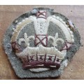 British Warrant Officer`s Embroidered rank Badge