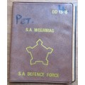 SA Defence Force Pass Book SA Weermag