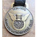 Antique Motorcycle Club Medal 1974 20th Anniversary