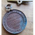 1905 2 Years perfect attendance medal - great quality item - Roodepoort Maraisburg