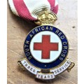 SA Red Cross 3 Years Service Numbered Badge