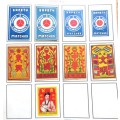 Macau Vintage Matchbox labels Collection - Let Frame as Pop Art/collectables circa.1950`s
