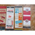 Vintage Assorted Matchbox labels Collection - Let Frame as Pop Art/collectables circa.1950`s