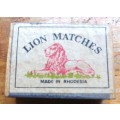 6 x Vintage Matchboxes - Rhodesia / Union Castle +