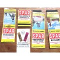 Vintage SPAR Matchbox Labels
