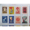 Poland Vintage Matchbox labels Collection - Let Frame as Pop Art/collectables circa.1950`s