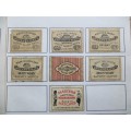 Great Britain Vintage Matchbox labels Collection - Let Frame as Pop Art/collectables circa.1950`s