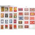 India Vintage Matchbox labels Collection - Let Frame as Pop Art/collectables circa.1950`s