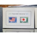 4  x Japan Mini Sheets + 2 Cards - 1 Bid for All