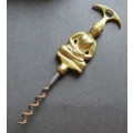 Solid Brass Corkscrew