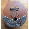 Handpainted Kalimba - Music instrument